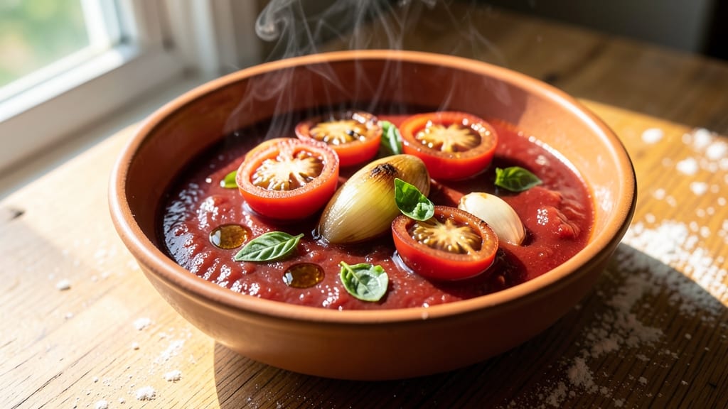 All Natural Marinara Sauce Recipe: Simmered Umami With Fresh Herb Finish