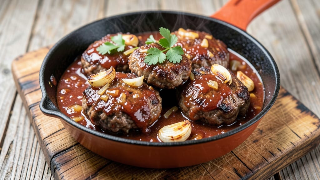 Hamburgers in Sauce Crock Pot Recipe: Slow-Cooked Juicy Patties With Flavorful Gravy