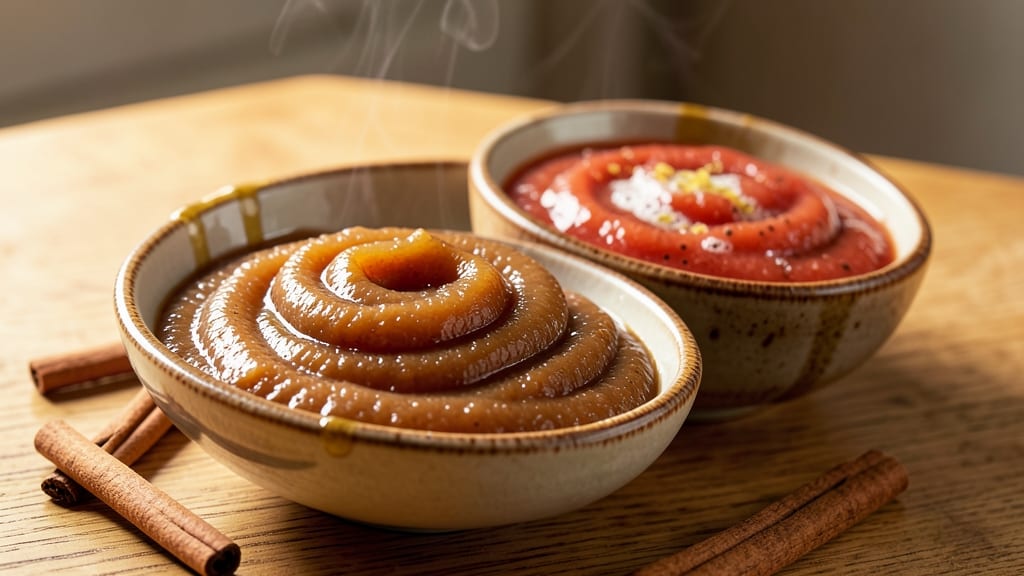 Apple Sauce and Apple Butter Recipe: Spiced Simmer to Thickened Velvety Richness