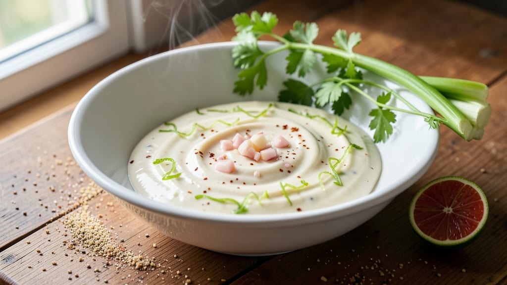 Baja White Sauce Recipe: Creamy Chipotle Velocity With Celery Crown Crunch