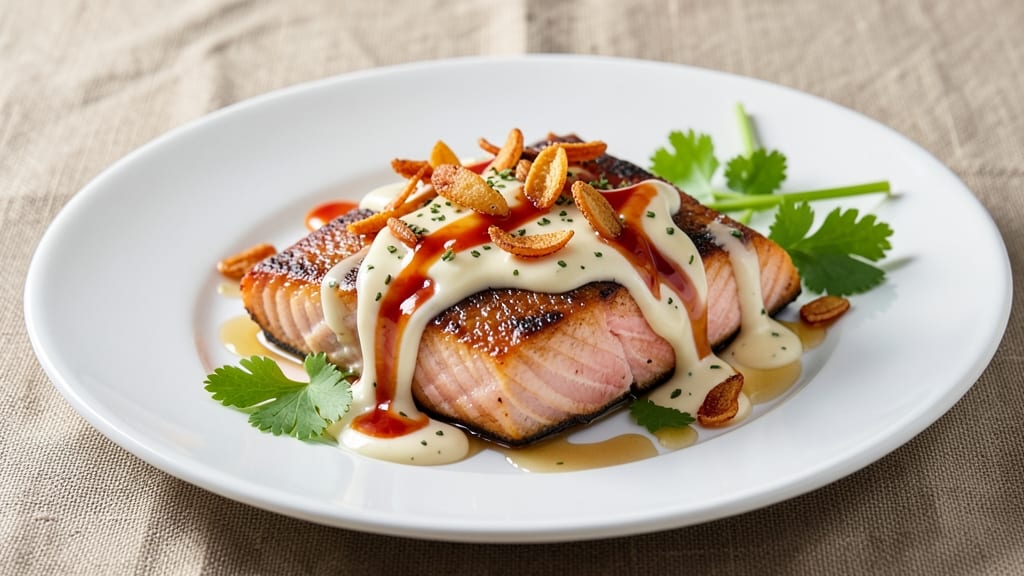 Bang Bang Salmon Sauce Recipe: Creamy Velocity With Celery Crown Crunch