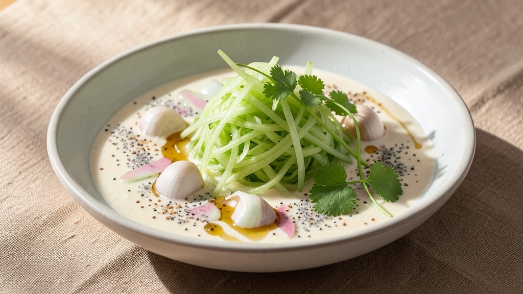 Asian Cucumber Sauce Recipe: Cooling Refreshment With Celery Seed Zing