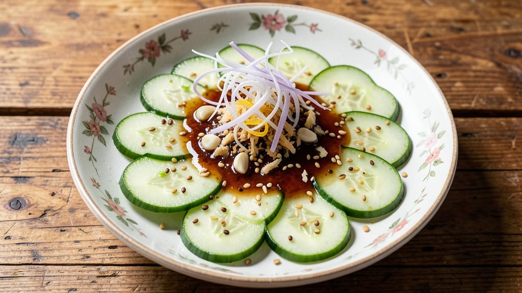 Cucumber Salad Recipe With Soy Sauce and Vinegar: Crisp Refreshment With Umami Zing