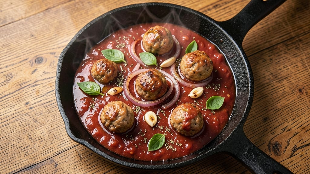 Anthony's Coal-Fired Pizza Meatball Sauce Recipe: Pizza-Perfect Umami Bomb