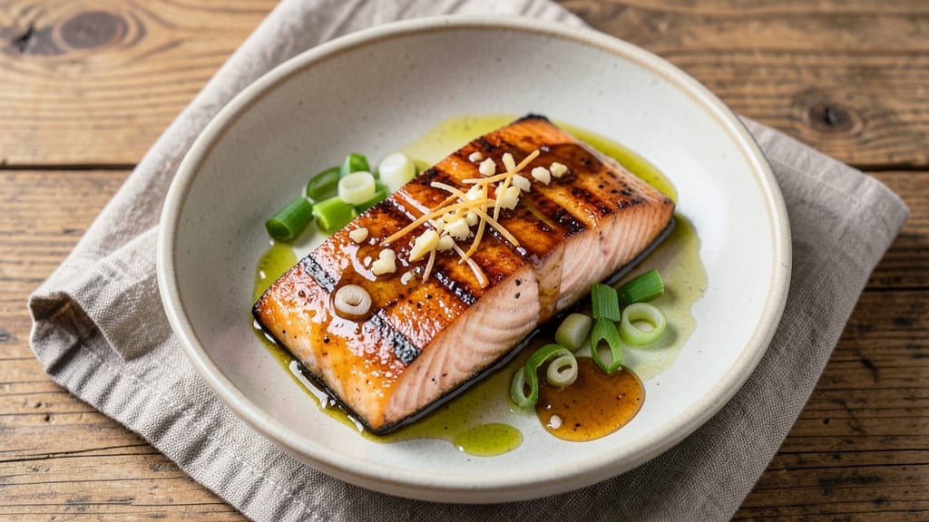 Baked Salmon Recipe With Soy Sauce and Honey: Glazed Caramelized Crispness in 25 Minutes