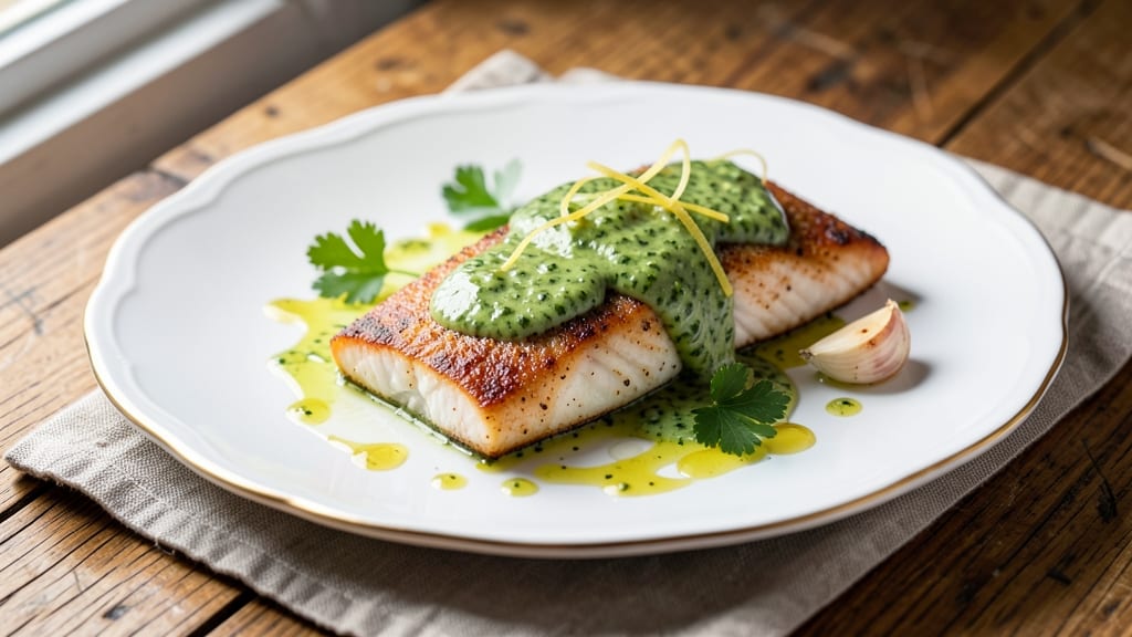 Baked Cod in Parsley Sauce Recipe: Bright Herb Butter That Melts Into Flakes