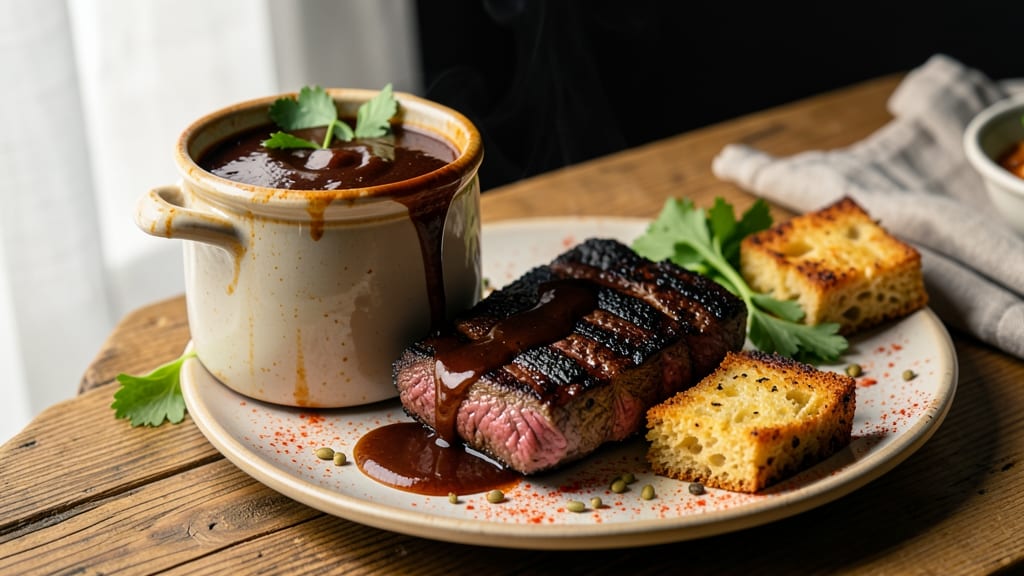 B's BBQ Sauce Recipe: Smoky Sweet Heat With Celery Crown Crunch