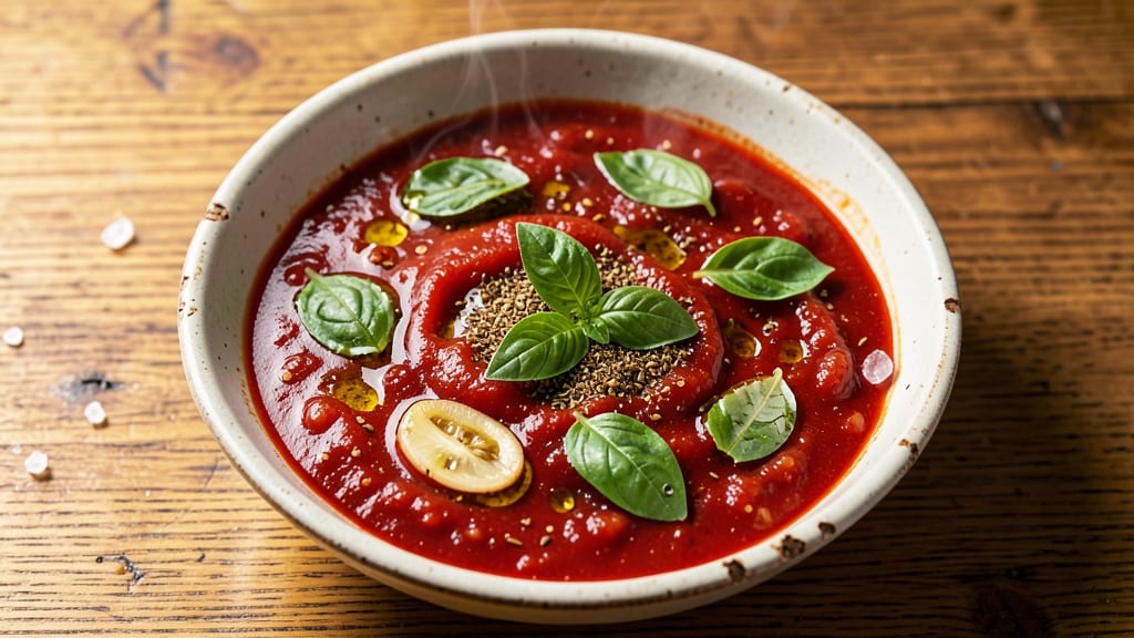 Authentic Homemade Pizza Sauce Recipe: Bright Tomato Flavor With No Clumps