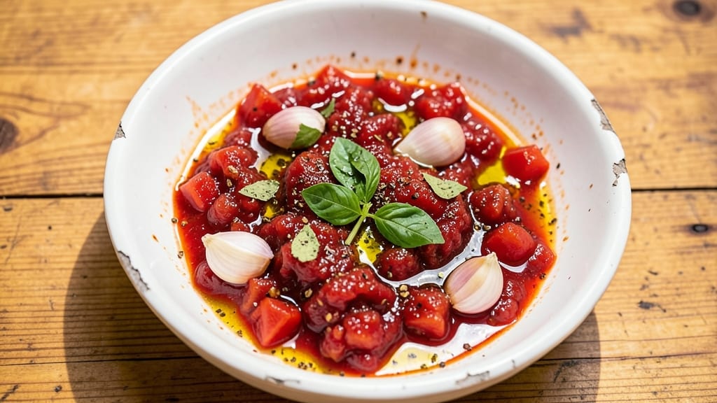 Authentic Italian Pizza Sauce Recipe From Scratch: Slow-Simmered Umami That Stands Up to Cheese