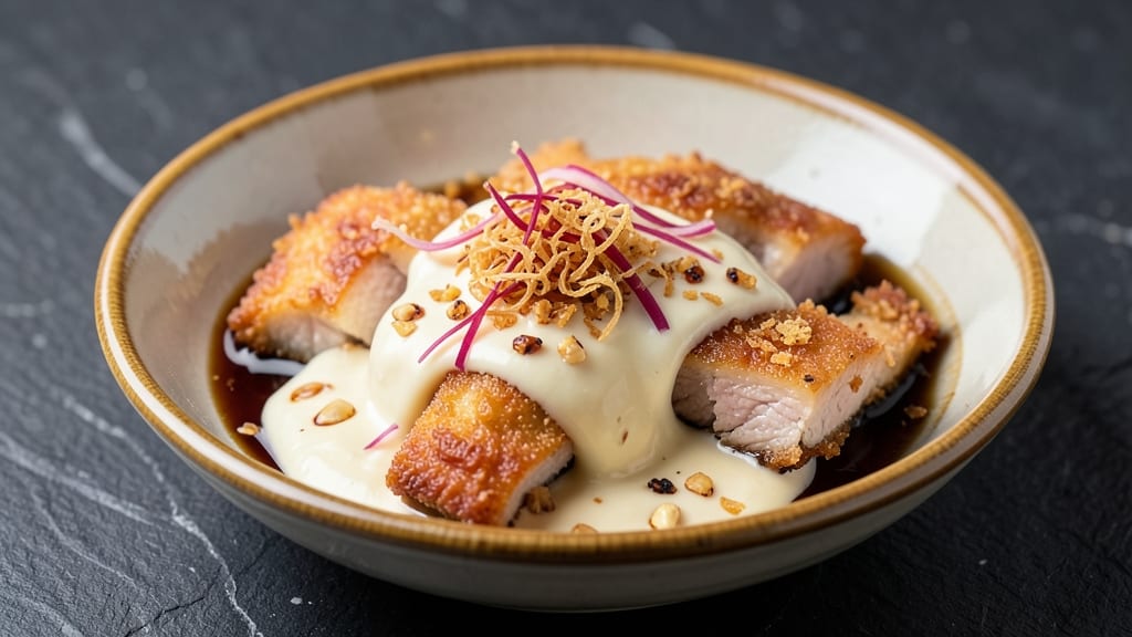 Bagnet Sauce Recipe: Smoky Chipotle Cream With Celery Salt Crunch