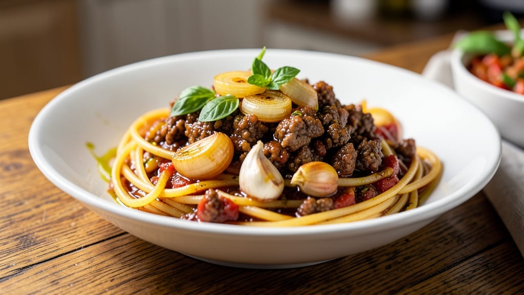 Best Spaghetti Meat Sauce Recipe From Scratch: Deep Umami Simmer With Ground Beef Richness