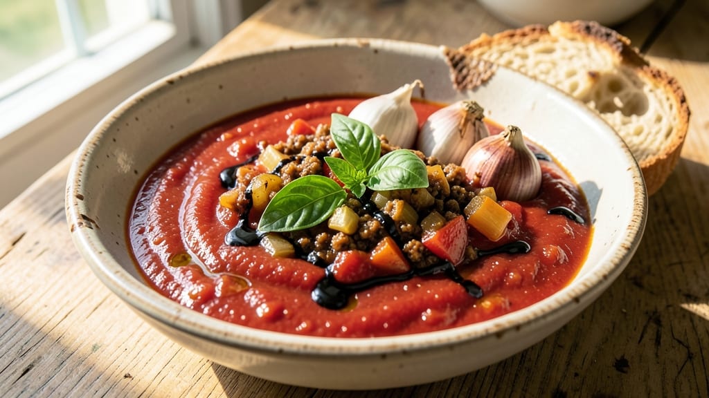 Angelo's Spaghetti Sauce Recipe: Egg-Emulsified Velvety Richness Without Clumps