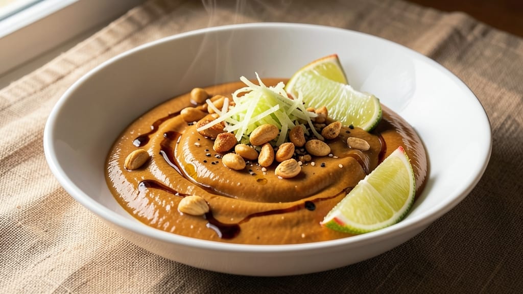 Ginger Lime Peanut Sauce Recipe: Zesty Nutty Dip for Stir-Fries and Dipping