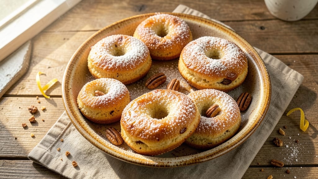 Baked Applesauce Cake Donuts Recipe: Warm Spice Crunch With Caramelized Top