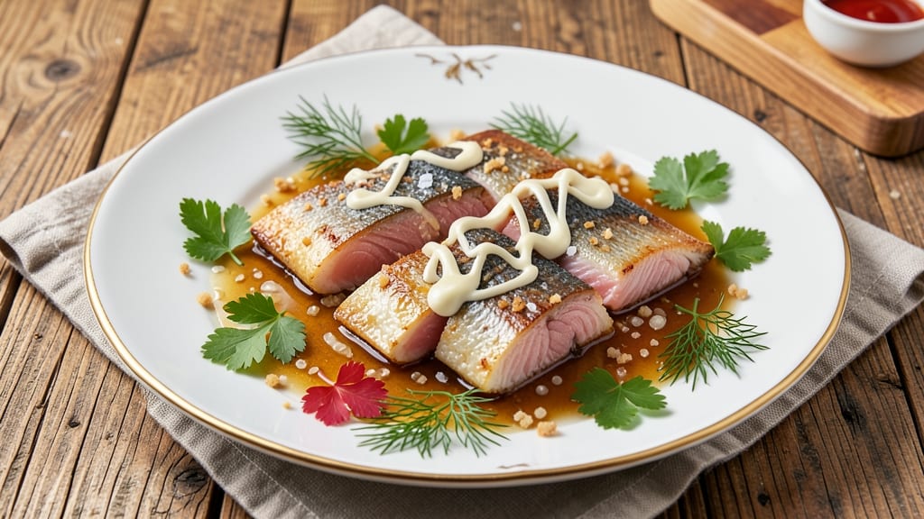Herring in Wine Sauce Recipe: Rich Umami Depth With Celery Crown Crunch