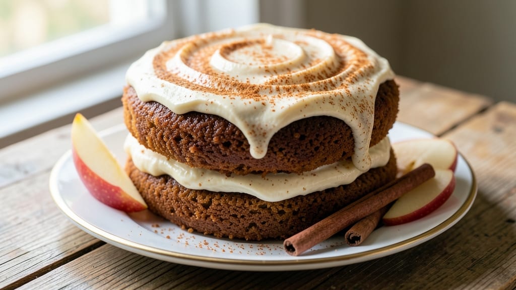 Applesauce Cake With Cinnamon Cream Cheese Frosting Recipe: Warm Spice Layers and Velvety Frosting Harmony