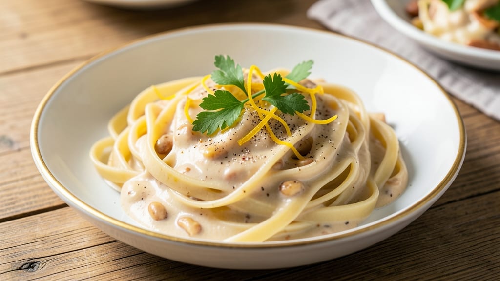 Alfredo Pasta Sauce Without Cream Recipe: Velvety Nutty Depth From Cashews