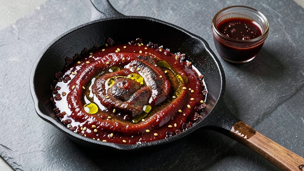 Baltaire Steak Sauce Recipe: Chipotle-Tomato Cream With Celery Crown Crunch