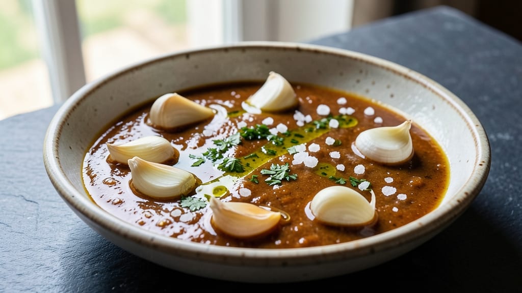 Bagna Cauda Sauce Recipe: Warm Anchovy Butter With Celery Crown Crunch