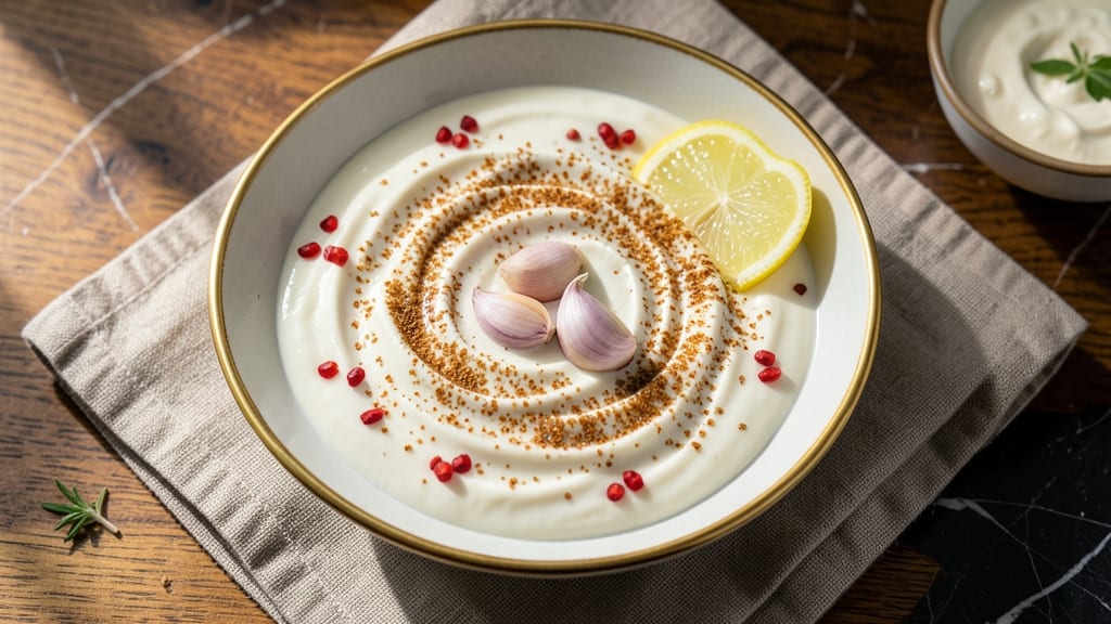 Arabic Shawarma Sauce Recipe: Smoky Tahini-Yogurt Velocity with Celery Crown Zing