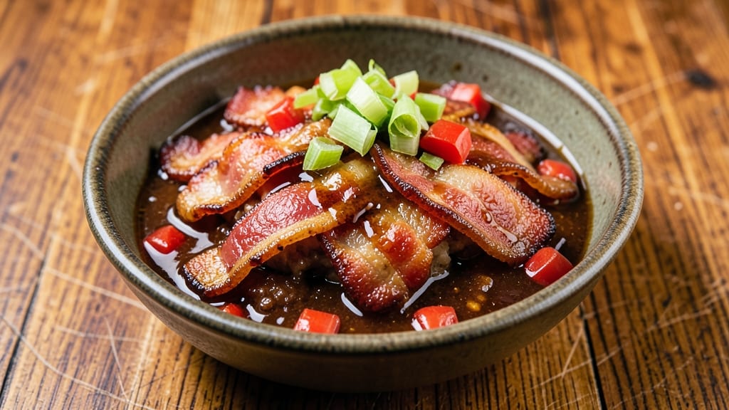 Applebee's Whiskey Bacon Burger Sauce Recipe: Bold Smoky-Sweet Heat With Crunchy Celery Topping